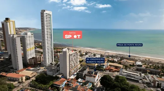Apartamento com 1 Quarto à venda, 17m² no Ponta Negra, Natal