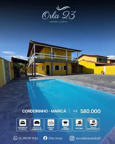 Casa com 4 Quartos à venda, 360m² no Cordeirinho (Ponta Negra), Maricá