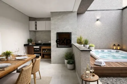 Casa de Condomínio com 3 Quartos à venda, 140m² no Capão Raso, Curitiba