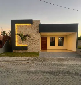 Casa de Condomínio com 3 Quartos à venda, 120m² no Zona de Expansão (Olhos D'Agua), Barra dos Coqueiros