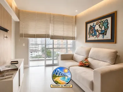 Apartamento com 2 Quartos para alugar, 80m² no Gonzaga, Santos
