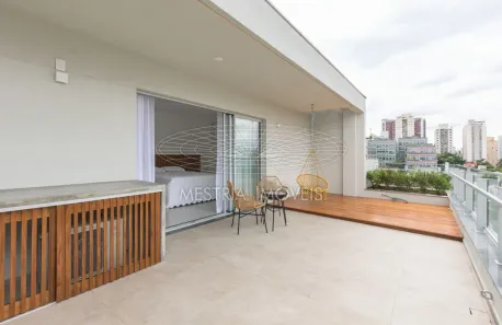 Cobertura com 1 Quarto para alugar, 120m² no Pinheiros, São Paulo