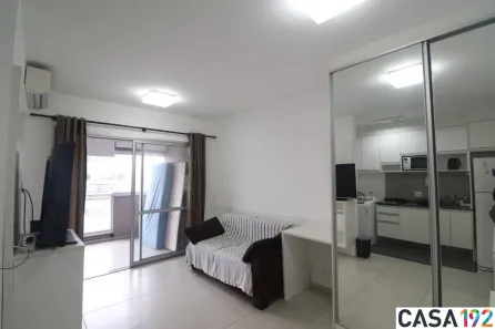 Apartamento com 1 Quarto para alugar, 34m² no Campo Belo, São Paulo