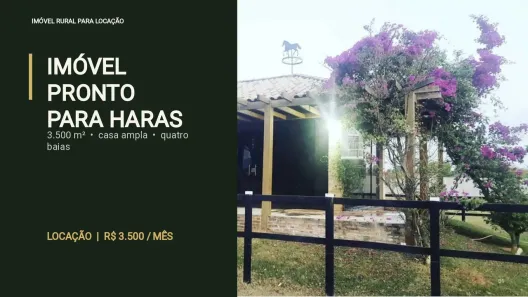 Fazenda/Sítio para alugar, 3500m² no Padre Eterno, Tremembé