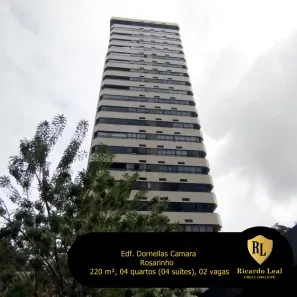 Apartamento com 4 Quartos à venda, 225m² no Rosarinho, Recife