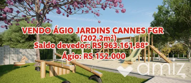 Lote/Terreno com 1 Quarto à venda, 202m² no Jardins Cannes, Aparecida de Goiânia