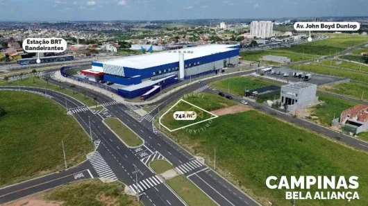 Lote/Terreno à venda, 742m² no Residencial Bela Aliança, Campinas