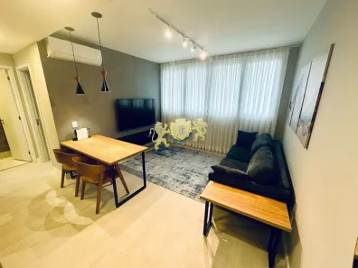 Flat com 1 Quarto para alugar, 38m² no Vila São Francisco (Zona Sul), São Paulo