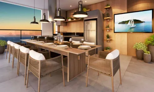 Apartamento com 1 Quarto à venda, 45m² no Toninhas, Ubatuba