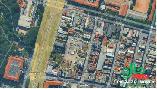 Lote/Terreno à venda, 11500m² no Luz, São Paulo