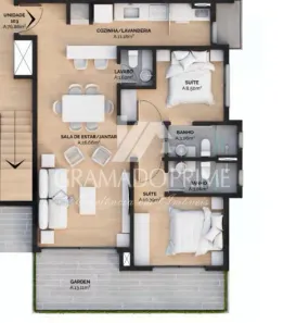 Apartamento com 2 Quartos à venda, 89m² no Centro, Gramado
