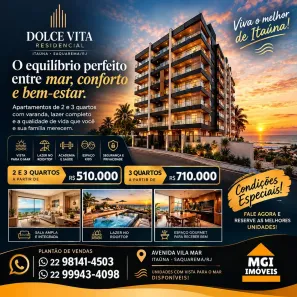 Apartamento com 2 Quartos à venda, 77m² no Itaúna, Saquarema