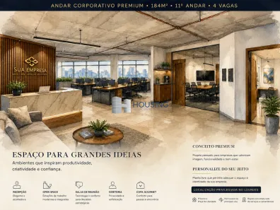 Sala Comercial à venda, 184m² no Lourdes, Belo Horizonte