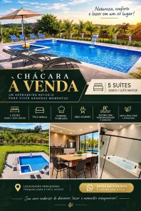 Casa de Condomínio com 5 Quartos à venda, 450m² no , Aragoiânia
