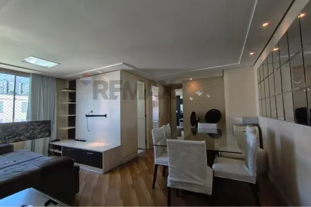 Apartamento com 2 Quartos para alugar, 64m² no Parque São Vicente, Mauá
