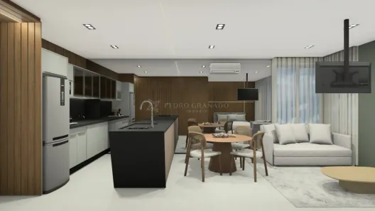 Apartamento com 1 Quarto para alugar, 45m² no Zona 01, Maringá