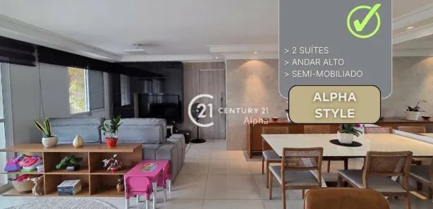 Apartamento com 2 Quartos à venda, 97m² no Alphaville Centro Industrial e Empresarial/Alphaville., Barueri