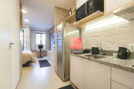 Flat com 1 Quarto para alugar, 29m² no Indianópolis, São Paulo