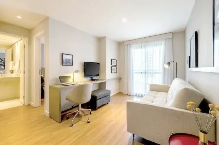 Flat com 1 Quarto à venda, 32m² no Indianópolis, São Paulo