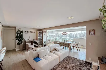 Apartamento com 3 Quartos para alugar, 130m² no Jardim da Glória, São Paulo