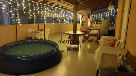 Cobertura com 3 Quartos à venda, 117m² no Jardim Telles de Menezes, Santo André