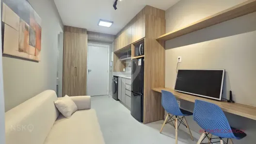 Apartamento com 1 Quarto para alugar, 27m² no Pinheiros, São Paulo