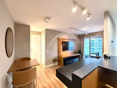 Apartamento com 1 Quarto para alugar, 50m² no Campo Belo, São Paulo