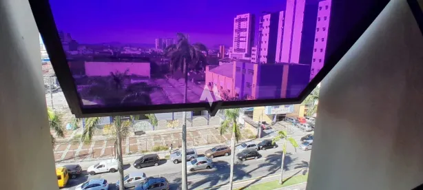 Sala Comercial para alugar, 125m² no Vila Mathias, Santos