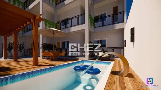 Apartamento com 1 Quarto à venda, 44m² no Peró, Cabo Frio