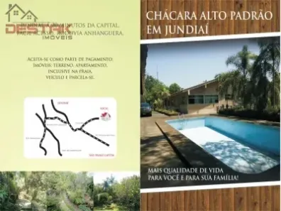 Fazenda/Sítio com 4 Quartos à venda, 754m² no Castanho, Jundiaí
