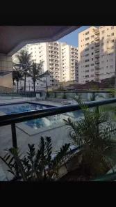 Apartamento com 2 Quartos para alugar, 50m² no Vila Tupi, Praia Grande