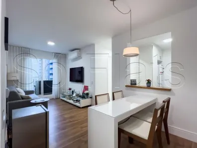 Flat com 1 Quarto para alugar, 55m² no Vila Nova Conceição, São Paulo