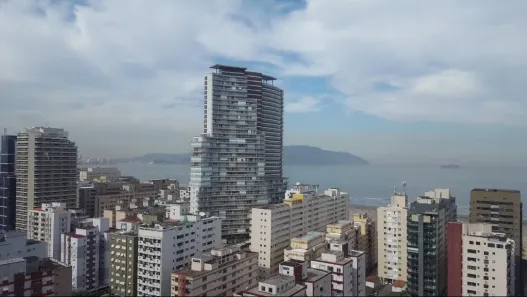 Apartamento com 1 Quarto para alugar, 60m² no Pompéia, Santos