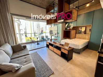 Apartamento com 1 Quarto para alugar, 45m² no Indianópolis, São Paulo
