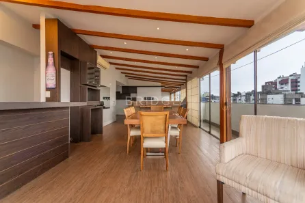 Cobertura com 3 Quartos para venda ou aluguel, 263m² no Menino Deus, Porto Alegre