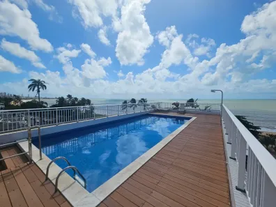 Apartamento com 2 Quartos para alugar, 60m² no Cabo Branco, João Pessoa