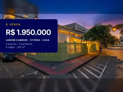 Casa com 3 Quartos à venda, 240m² no Jardim Camburi, Vitória