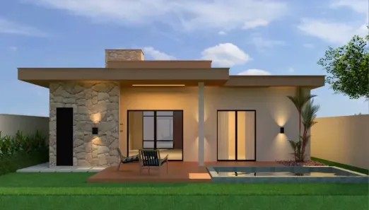 Casa de Condomínio com 3 Quartos à venda, 142m² no Alphaville (Abrantes), Camaçari