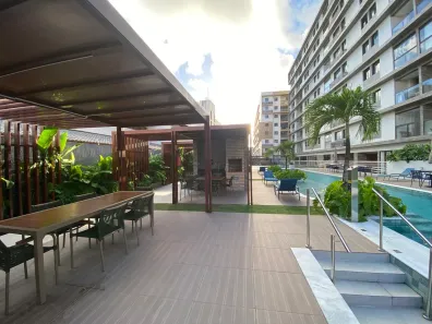 Apartamento com 2 Quartos para alugar, 56m² no Ponta de Campina, Cabedelo