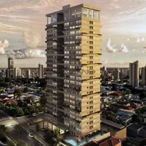Apartamento com 1 Quarto à venda, 37m² no Jardim dos Estados, Campo Grande