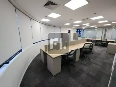 Sala Comercial para alugar, 223m² no Cidade Monções, São Paulo