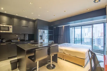 Apartamento com 1 Quarto para alugar, 45m² no Brooklin Paulista, São Paulo