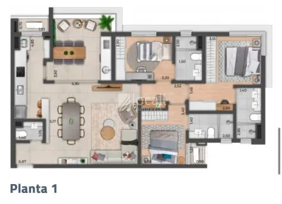 Apartamento com 3 Quartos à venda, 108m² no Jardim Walkíria, São José do Rio Preto