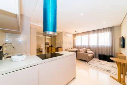 Apartamento com 1 Quarto para alugar, 43m² no São Francisco, Curitiba