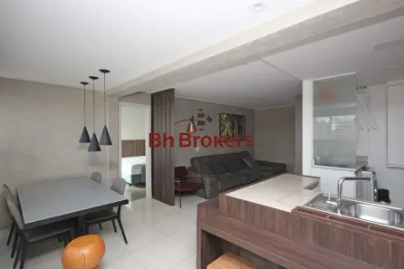 Apartamento com 1 Quarto para alugar, 80m² no Vila da Serra, Nova Lima