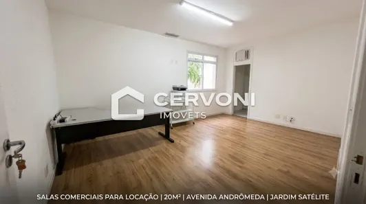 Sala Comercial para alugar, 20m² no Jardim Satélite, São José dos Campos