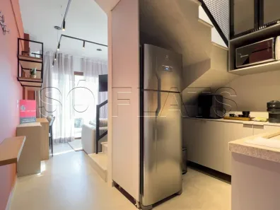 Flat com 1 Quarto para alugar, 44m² no Consolação, São Paulo