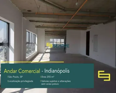 Imóvel Comercial para alugar, 255m² no Indianópolis, São Paulo