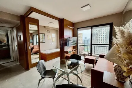 Apartamento com 2 Quartos para alugar, 37m² no Jardim Panorama, São Paulo