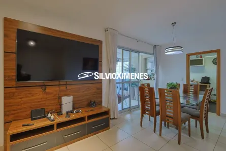 Apartamento com 3 Quartos para alugar, 92m² no Vila da Serra, Nova Lima